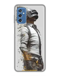 Чехол для Samsung Galaxy M52 5G (M526) с картинкой «PUBG — боец в пыли»