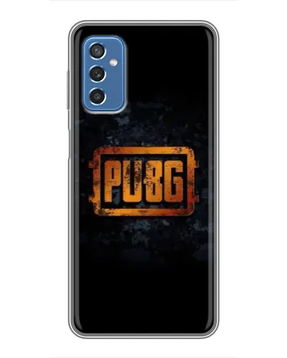 Чехол для Samsung Galaxy M52 5G (M526) с картинкой «PUBG — золотой логотип»