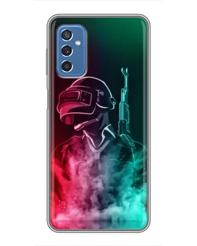 Чехол для Samsung Galaxy M52 5G (M526) с картинкой «PUBG — огненный воин»
