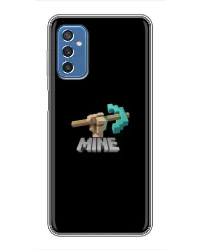 Чехол для Samsung Galaxy M52 5G (M526) с картинкой «Алмазная кирка»