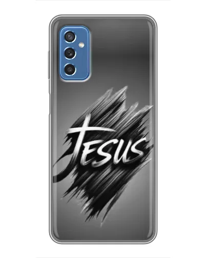 Чехол для Samsung Galaxy M52 5G (M526) с картинкой «Надпись Jesus Graffiti»