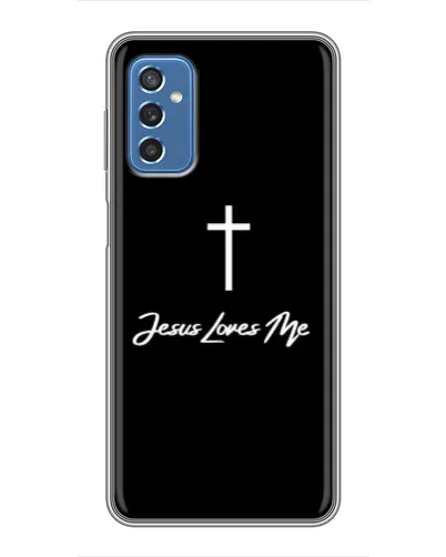 Чехол для Samsung Galaxy M52 5G (M526) с картинкой «Иисус любит тебя»