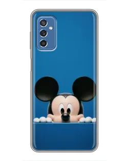 Чехол для Samsung Galaxy M52 5G (M526) с картинкой «Микки выглядывает»