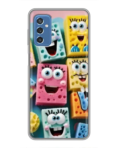 Чехол для Samsung Galaxy M52 5G (M526) с картинкой «Цветные губки» Чехол для Samsung Galaxy M52 5G (M526) с картинкой «Цветные губки»