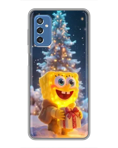 Чехол для Samsung Galaxy M52 5G (M526) с картинкой «Рождественский Спанч Боб» Чехол для Samsung Galaxy M52 5G (M526) с картинкой «Рождественский Спанч Боб»