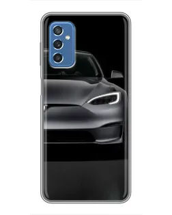 Чехол для Samsung Galaxy M52 5G (M526) с картинкой «Tesla Model S Look»