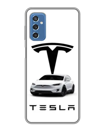 Чехол для Samsung Galaxy M52 5G (M526) с картинкой «Tesla White Style» Чехол для Samsung Galaxy M52 5G (M526) с картинкой «Tesla White Style»