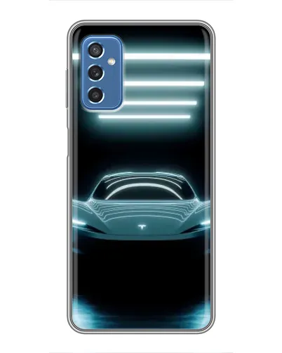 Чехол для Samsung Galaxy M52 5G (M526) с картинкой «Tesla в неоне» Чехол для Samsung Galaxy M52 5G (M526) с картинкой «Tesla в неоне»