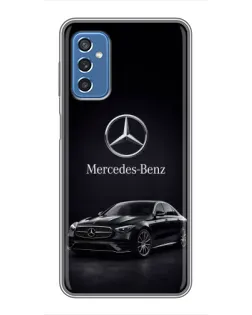 Чехол для Samsung Galaxy M52 5G (M526) с картинкой «Mercedes — решетка радиатора»