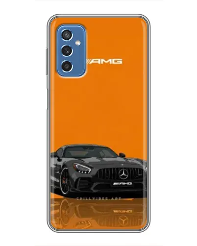 Чехол для Samsung Galaxy M52 5G (M526) с картинкой «Оранжевый Mercedes AMG» Чехол для Samsung Galaxy M52 5G (M526) с картинкой «Оранжевый Mercedes AMG»