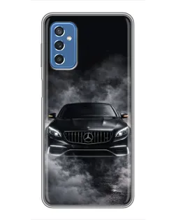Чехол для Samsung Galaxy M52 5G (M526) с картинкой «Mercedes в дыму»