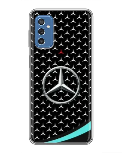 Чехол для Samsung Galaxy M52 5G (M526) с картинкой «Mercedes — бирюзовый акцент» Чехол для Samsung Galaxy M52 5G (M526) с картинкой «Mercedes — бирюзовый акцент»
