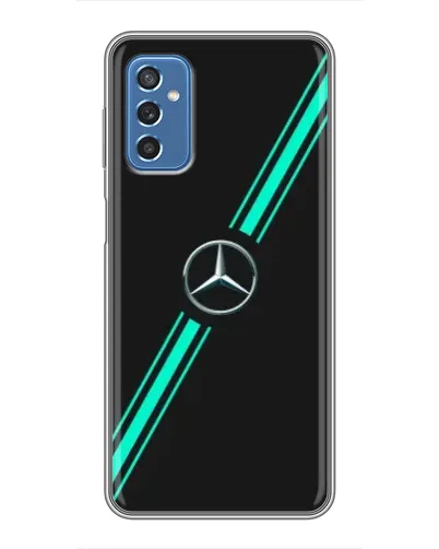 Чехол для Samsung Galaxy M52 5G (M526) с картинкой «Спортивные линии Mercedes» Чехол для Samsung Galaxy M52 5G (M526) с картинкой «Спортивные линии Mercedes»