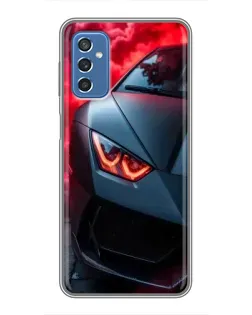 Чехол для Samsung Galaxy M52 5G (M526) с картинкой «Lamborghini красное сияние» Чехол для Samsung Galaxy M52 5G (M526) с картинкой «Lamborghini красное сияние»