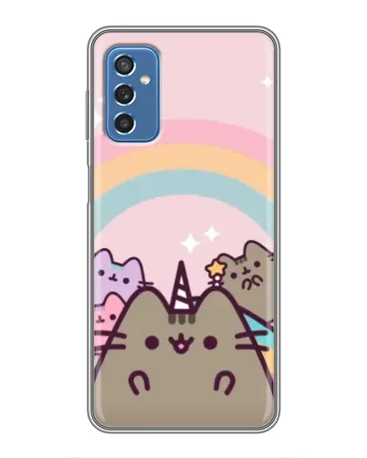 Чехол для Samsung Galaxy M52 5G (M526) с картинкой «Единорог Pusheen» Чехол для Samsung Galaxy M52 5G (M526) с картинкой «Единорог Pusheen»