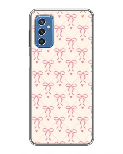 Чехол для Samsung Galaxy M52 5G (M526) с картинкой «Розовые бантики Coquette» Чехол для Samsung Galaxy M52 5G (M526) с картинкой «Розовые бантики Coquette»