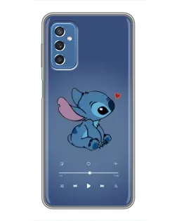 Чехол для Samsung Galaxy M52 5G (M526) с картинкой «Музыкальный Stitch»