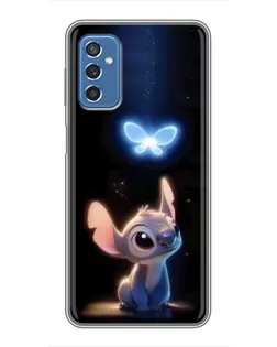 Чехол для Samsung Galaxy M52 5G (M526) с картинкой «Сияющий Стич»