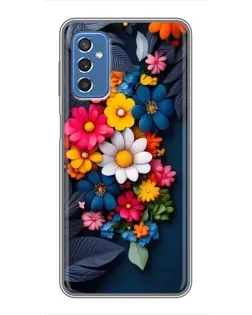 Чехол для Samsung Galaxy M52 5G (M526) с картинкой «Цветочная феерия»