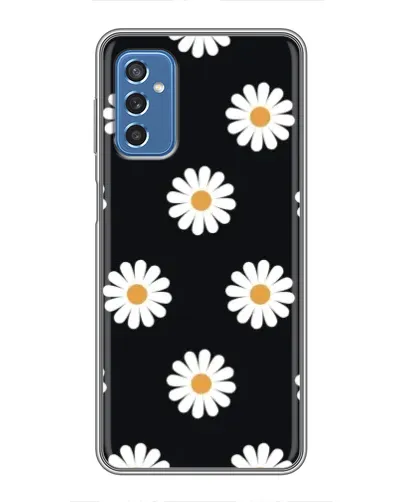 Чехол для Samsung Galaxy M52 5G (M526) с картинкой «Ромашки на черном» Чехол для Samsung Galaxy M52 5G (M526) с картинкой «Ромашки на черном»