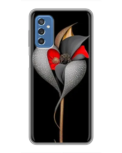 Чехол для Samsung Galaxy M52 5G (M526) с картинкой «Серебряный фантазийный цветок» Чехол для Samsung Galaxy M52 5G (M526) с картинкой «Серебряный фантазийный цветок»