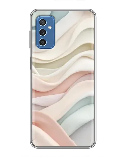 Чехол для Samsung Galaxy M52 5G (M526) с картинкой «Пастельные нежные волны»
