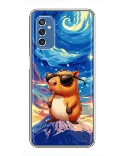 Чехол для Samsung Galaxy M52 5G (M526) с картинкой «Капибара Ван Гога»