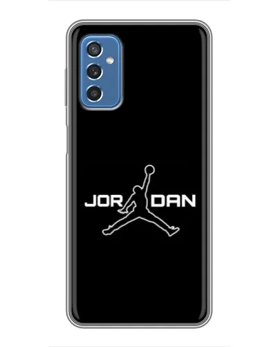 Чохол для Samsung Galaxy M52 з картинкою «Nike Pink Swirl»