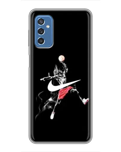 Чохол для Samsung Galaxy M52 з картинкою «Jordan Jumpman»