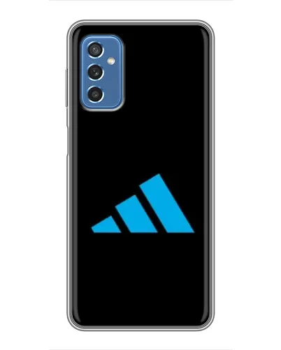 Чохол для Samsung Galaxy M52 з картинкою «Adidas Cyan Logo»