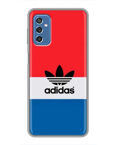 Чохол для Samsung Galaxy M52 з картинкою «Ретро блоки Adidas»