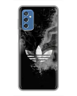 Чохол для Samsung Galaxy M52 з картинкою «Абстрактний дим Adidas»