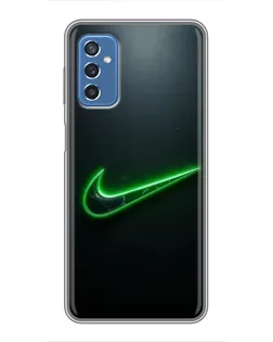 Чохол для Samsung Galaxy M52 з картинкою «Неоновий контур Nike» Чохол для Samsung Galaxy M52 з картинкою «Неоновий контур Nike»