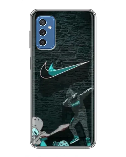 Чохол для Samsung Galaxy M52 з картинкою «Спортивний арт Nike»