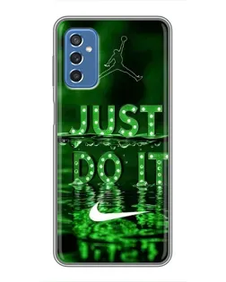 Чохол для Samsung Galaxy M52 з картинкою «Зелений неоновий Nike» Чохол для Samsung Galaxy M52 з картинкою «Зелений неоновий Nike»
