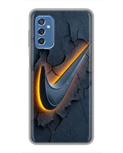 Чохол для Samsung Galaxy M52 з картинкою «Об'ємний логотип Найк» Чохол для Samsung Galaxy M52 з картинкою «Об'ємний логотип Найк»
