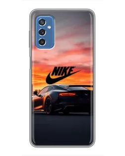 Чохол для Samsung Galaxy M52 з картинкою «Nike та суперкар» Чохол для Samsung Galaxy M52 з картинкою «Nike та суперкар»