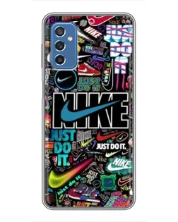 Чохол для Samsung Galaxy M52 з картинкою «Яскравий колаж Nike» Чохол для Samsung Galaxy M52 з картинкою «Яскравий колаж Nike»
