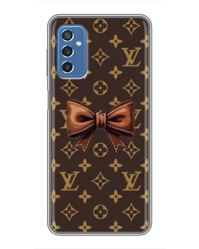 Чехол для Samsung Galaxy M52 с картинкой «LV с бантом»