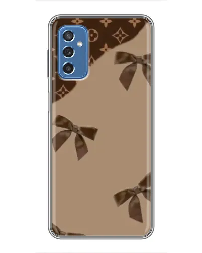 Чехол для Samsung Galaxy M52 с картинкой «LV — кофейный атлас»