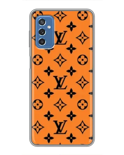 Чехол для Samsung Galaxy M52 с картинкой «Оранжевый стиль LV»