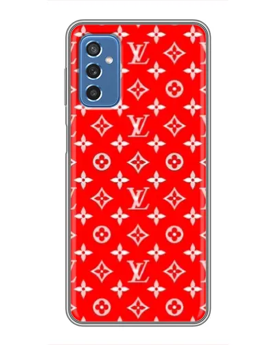 Чехол для Samsung Galaxy M52 с картинкой «Яркий паттерн LV»