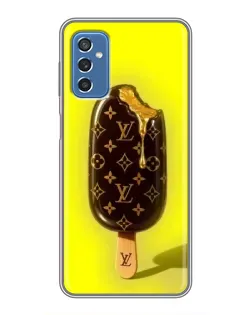 Чехол для Samsung Galaxy M52 с картинкой «Мороженое от LV»