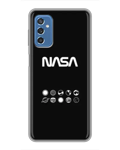 Чохол для Samsung Galaxy M52 з картинкою «NASA — технічний принт»