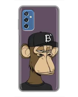 Чехол для Samsung Galaxy M52 с картинкой «Bored Ape в кепке» Чехол для Samsung Galaxy M52 с картинкой «Bored Ape в кепке»