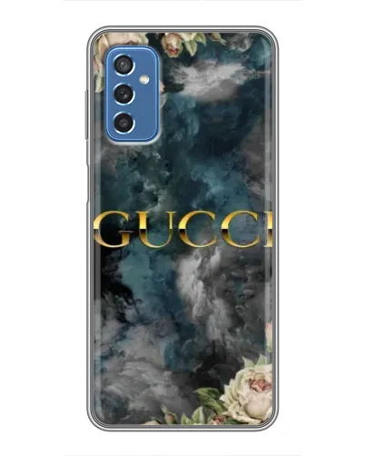 Чохол для Samsung Galaxy M52 з картинкою «Абстрактні квіти Gucci» Чохол для Samsung Galaxy M52 з картинкою «Абстрактні квіти Gucci»