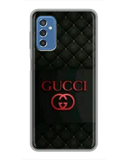 Чохол для Samsung Galaxy M52 з картинкою «Gucci — стьобаний чорний»
