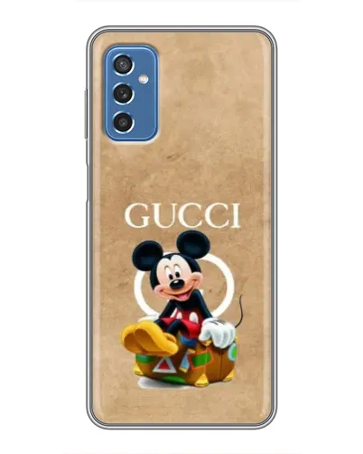 Чохол для Samsung Galaxy M52 з картинкою «Міккі Маус Gucci — крафт» Чохол для Samsung Galaxy M52 з картинкою «Міккі Маус Gucci — крафт»