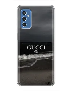 Чохол для Samsung Galaxy M52 з картинкою «Gucci — морський прибій»