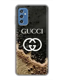 Чохол для Samsung Galaxy M52 з картинкою «Gucci — піщані дюни»